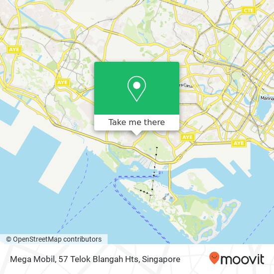 Mega Mobil, 57 Telok Blangah Hts map