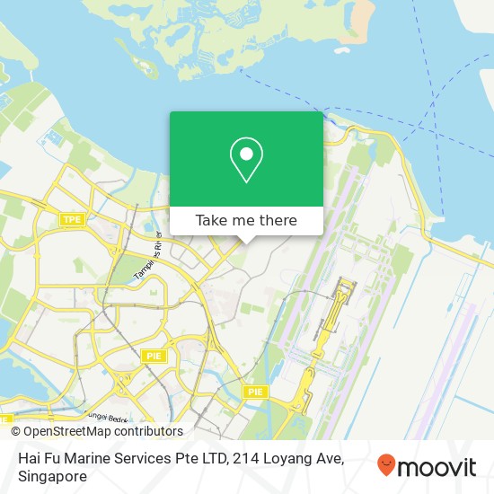 Hai Fu Marine Services Pte LTD, 214 Loyang Ave地图