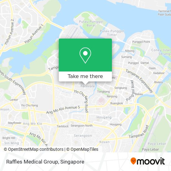 Raffles Medical Group map
