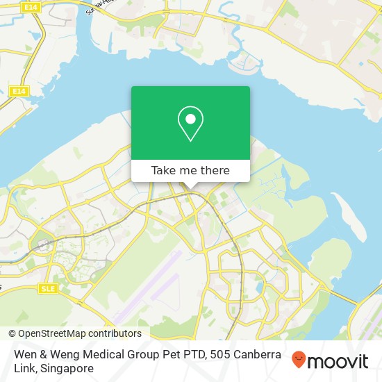 Wen & Weng Medical Group Pet PTD, 505 Canberra Link map