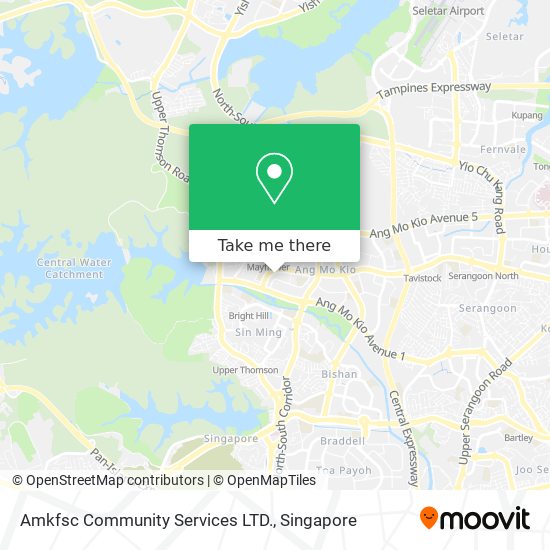 Amkfsc Community Services LTD. map