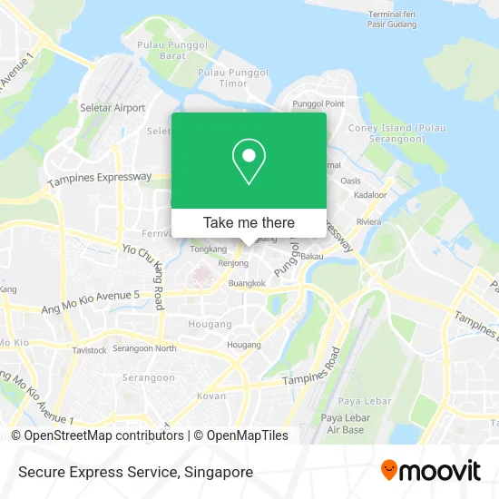 Secure Express Service map