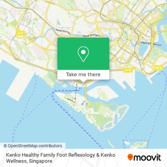 Kenko Healthy Family Foot Reflexology & Kenko Wellness map