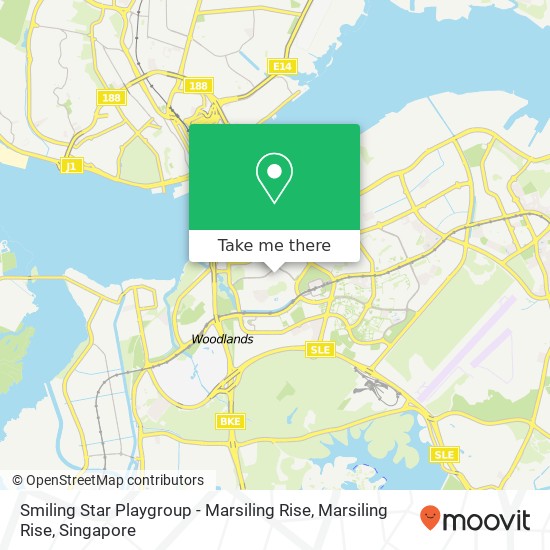 Smiling Star Playgroup - Marsiling Rise, Marsiling Rise地图