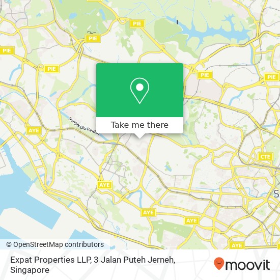 Expat Properties LLP, 3 Jalan Puteh Jerneh map