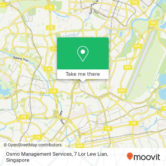 Osmo Management Services, 7 Lor Lew Lian map