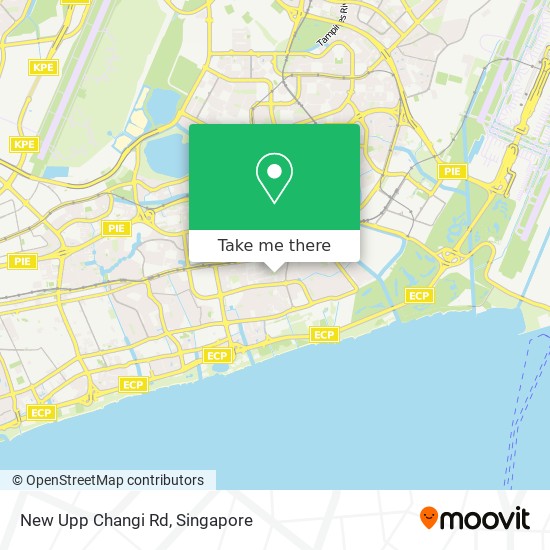 New Upp Changi Rd map
