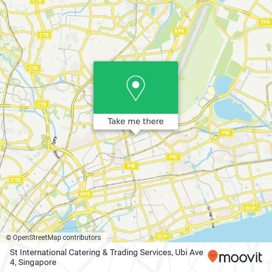 St International Catering & Trading Services, Ubi Ave 4 map