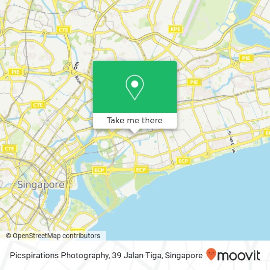 Picspirations Photography, 39 Jalan Tiga地图