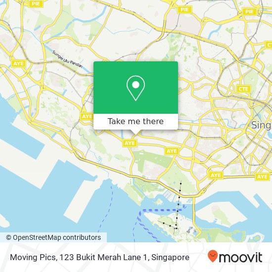 Moving Pics, 123 Bukit Merah Lane 1地图