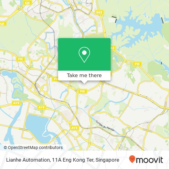 Lianhe Automation, 11A Eng Kong Ter map