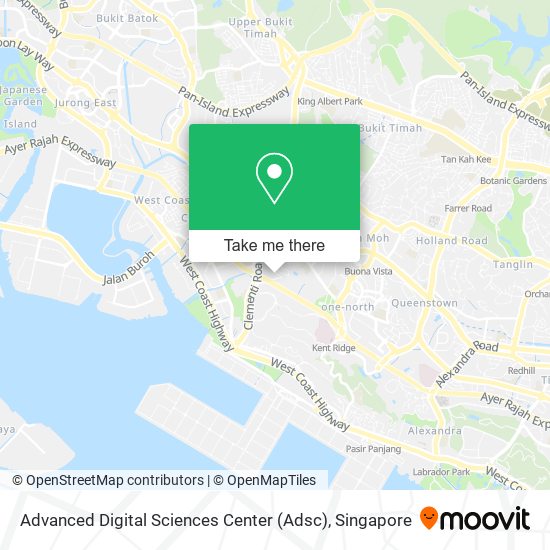 Advanced Digital Sciences Center (Adsc) map