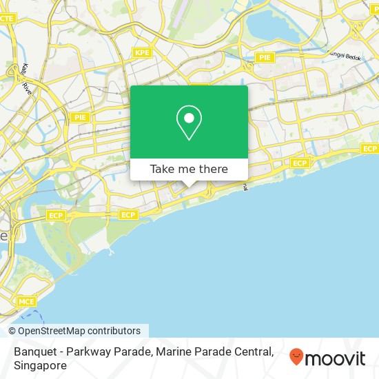 Banquet - Parkway Parade, Marine Parade Central地图