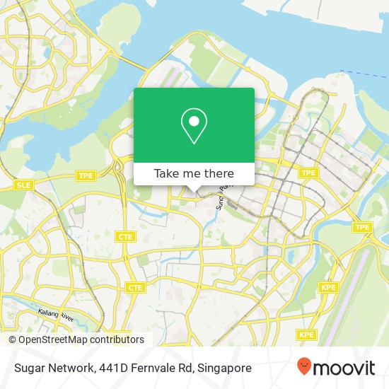 Sugar Network, 441D Fernvale Rd地图