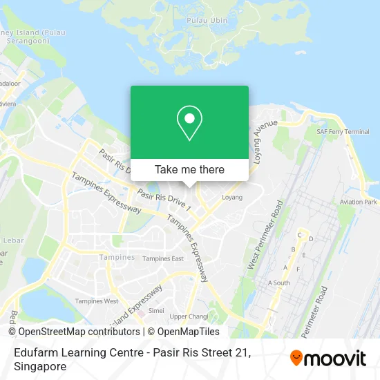 Edufarm Learning Centre - Pasir Ris Street 21地图