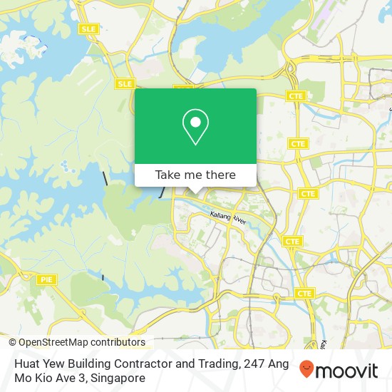 Huat Yew Building Contractor and Trading, 247 Ang Mo Kio Ave 3地图