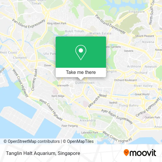 Tanglin Halt Aquarium地图