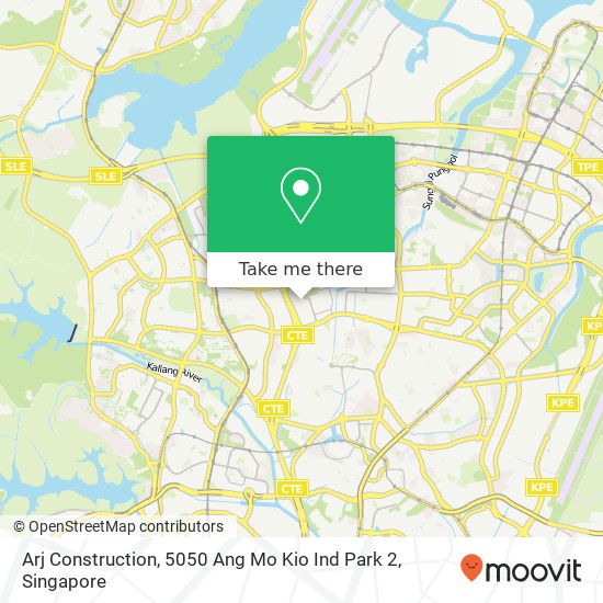 Arj Construction, 5050 Ang Mo Kio Ind Park 2地图