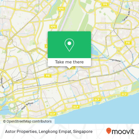 Astor Properties, Lengkong Empat map