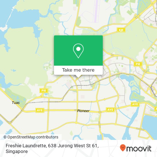 Freshie Laundrette, 638 Jurong West St 61 map