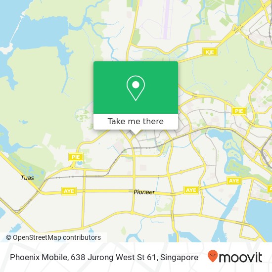 Phoenix Mobile, 638 Jurong West St 61地图