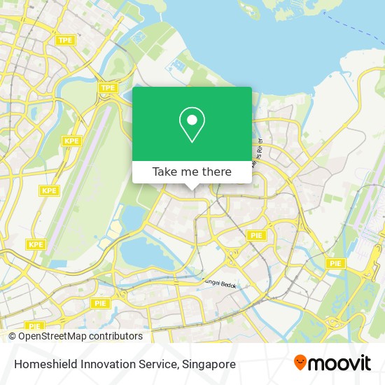 Homeshield Innovation Service map
