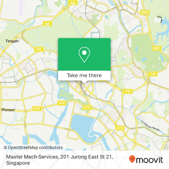 Master Mech-Services, 201 Jurong East St 21 map