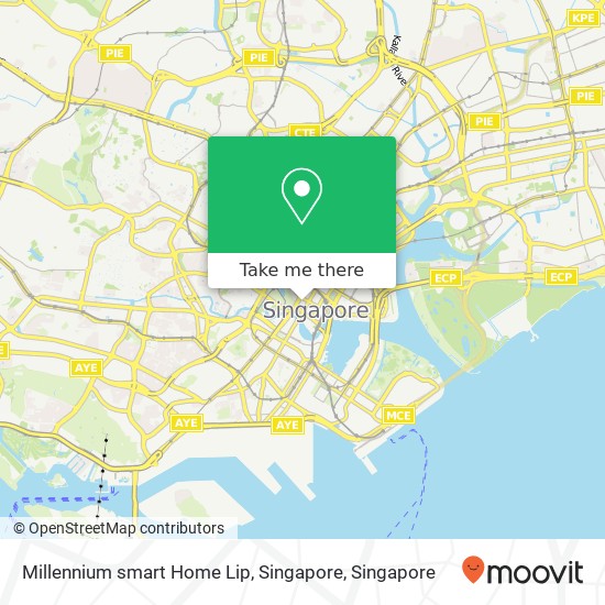 Millennium smart Home Lip, Singapore地图