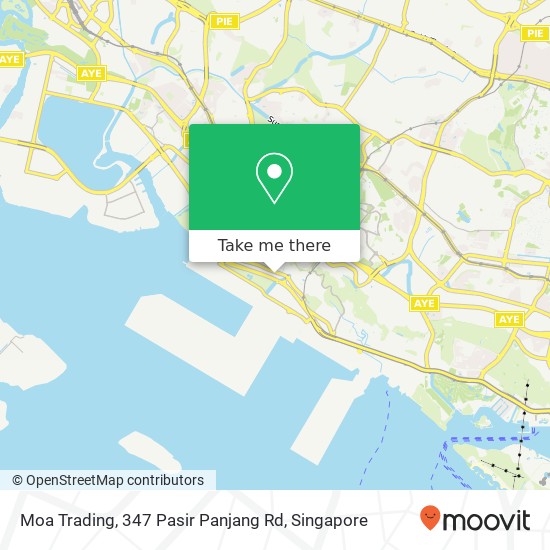 Moa Trading, 347 Pasir Panjang Rd地图