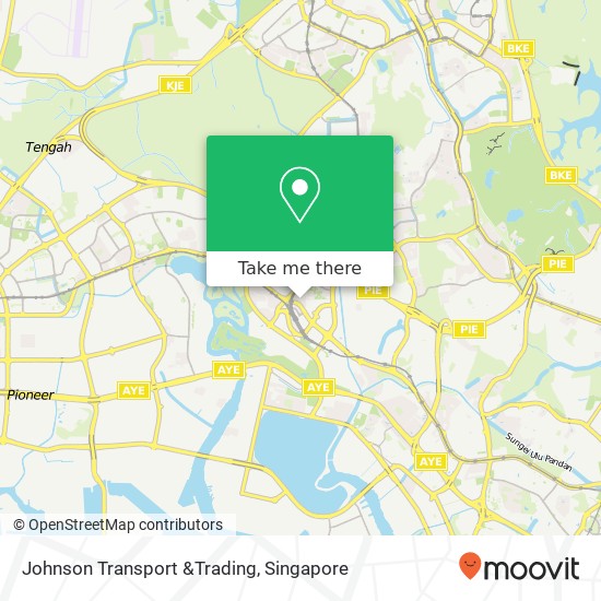 Johnson Transport &Trading map