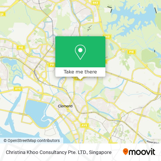 Christina Khoo Consultancy Pte. LTD. map