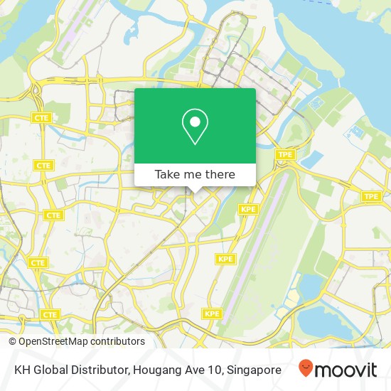 KH Global Distributor, Hougang Ave 10地图