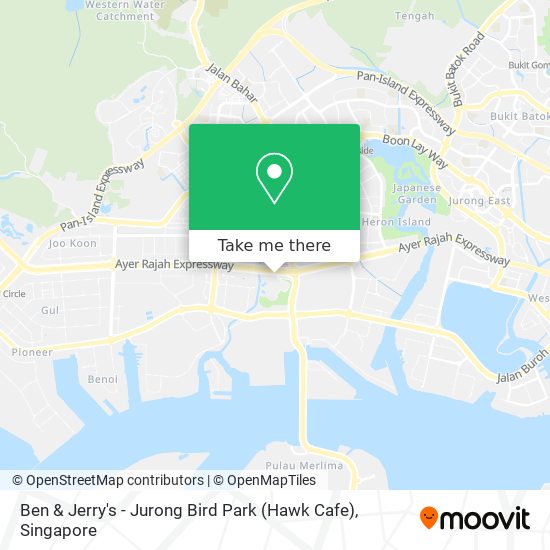 Ben & Jerry's - Jurong Bird Park (Hawk Cafe) map