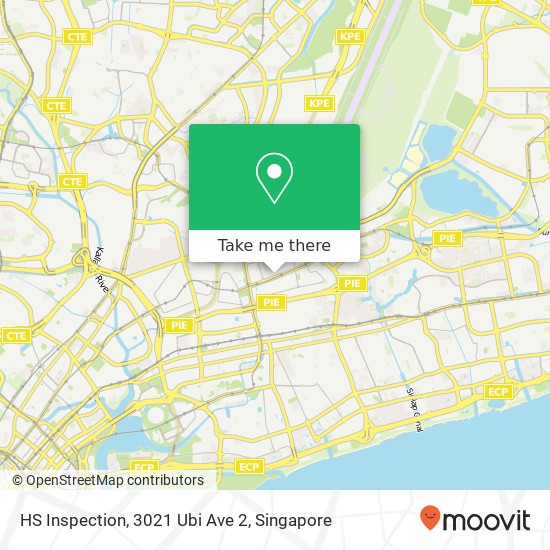 HS Inspection, 3021 Ubi Ave 2 map