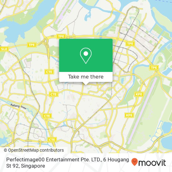 Perfectimage00 Entertainment Pte. LTD., 6 Hougang St 92 map