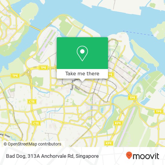 Bad Dog, 313A Anchorvale Rd map