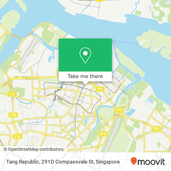 Tang Republic, 291D Compassvale St map