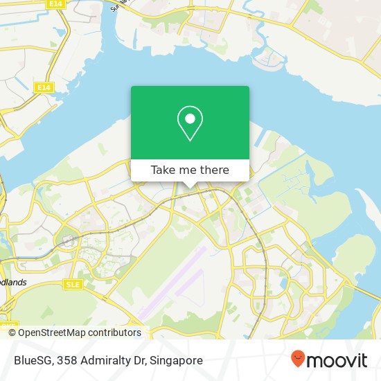 BlueSG, 358 Admiralty Dr地图
