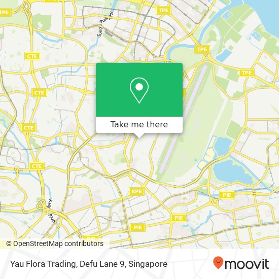 Yau Flora Trading, Defu Lane 9地图