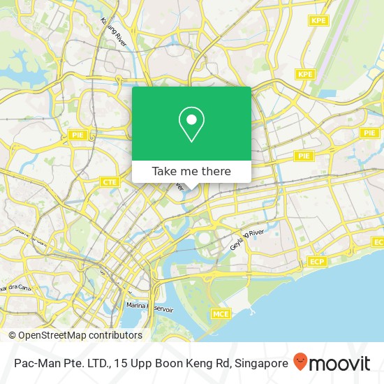 Pac-Man Pte. LTD., 15 Upp Boon Keng Rd map