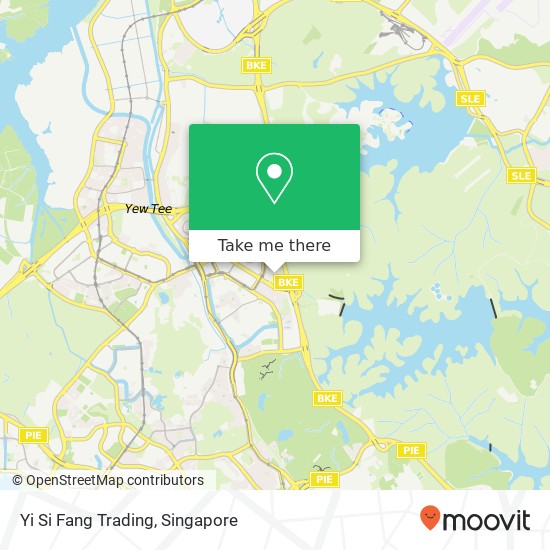 Yi Si Fang Trading地图