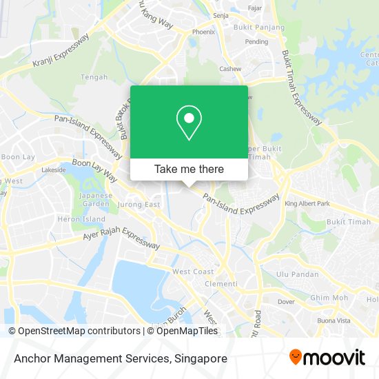 Anchor Management Services map