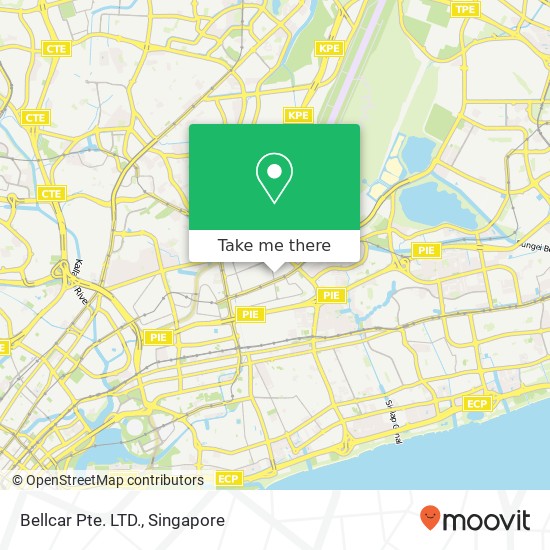 Bellcar Pte. LTD., 30 Ubi Rd 4地图