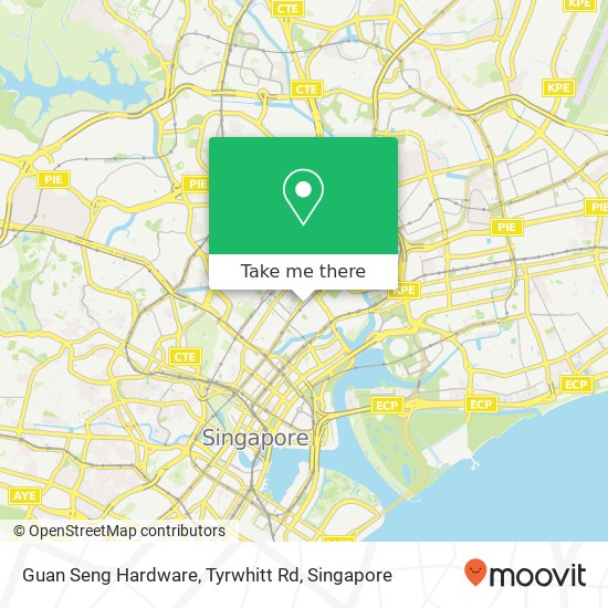Guan Seng Hardware, Tyrwhitt Rd地图