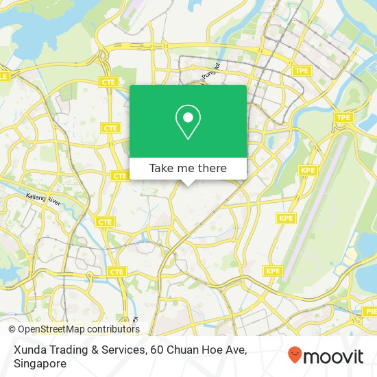 Xunda Trading & Services, 60 Chuan Hoe Ave地图