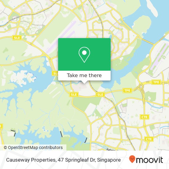 Causeway Properties, 47 Springleaf Dr地图