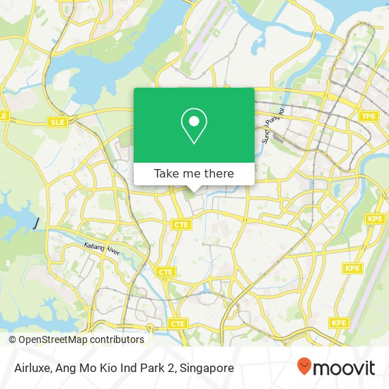 Airluxe, Ang Mo Kio Ind Park 2 map