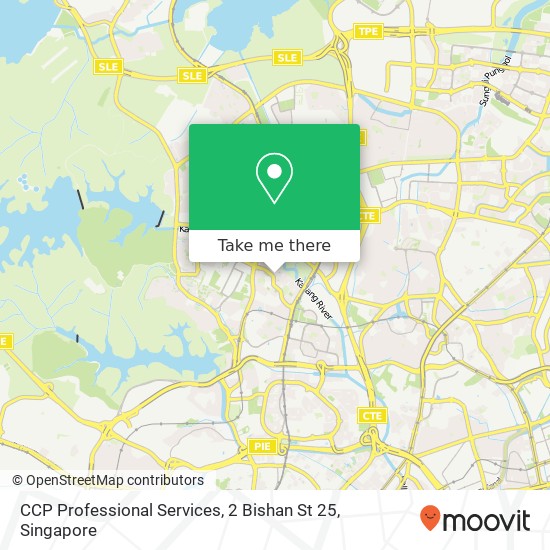 CCP Professional Services, 2 Bishan St 25地图