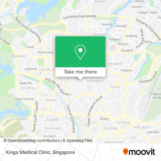 Kings Medical Clinic map