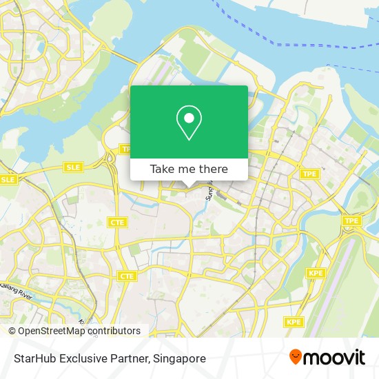 StarHub Exclusive Partner地图